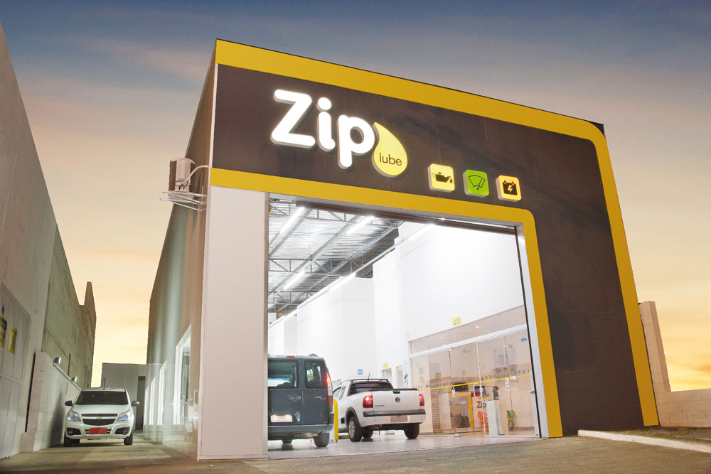“A Zip Lube é uma marca de serviço automotivo com modo express”
